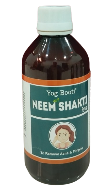 Yog Booti® Neem Shakti Syrup – Ayurvedic Formula to Fight Acne & Pimples Naturally
